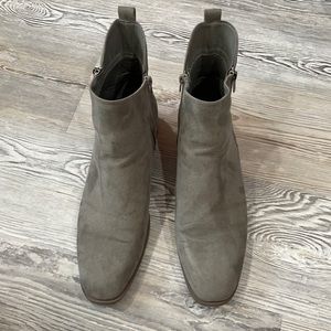 Grey booties